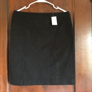 Black banana republic skirt size 10